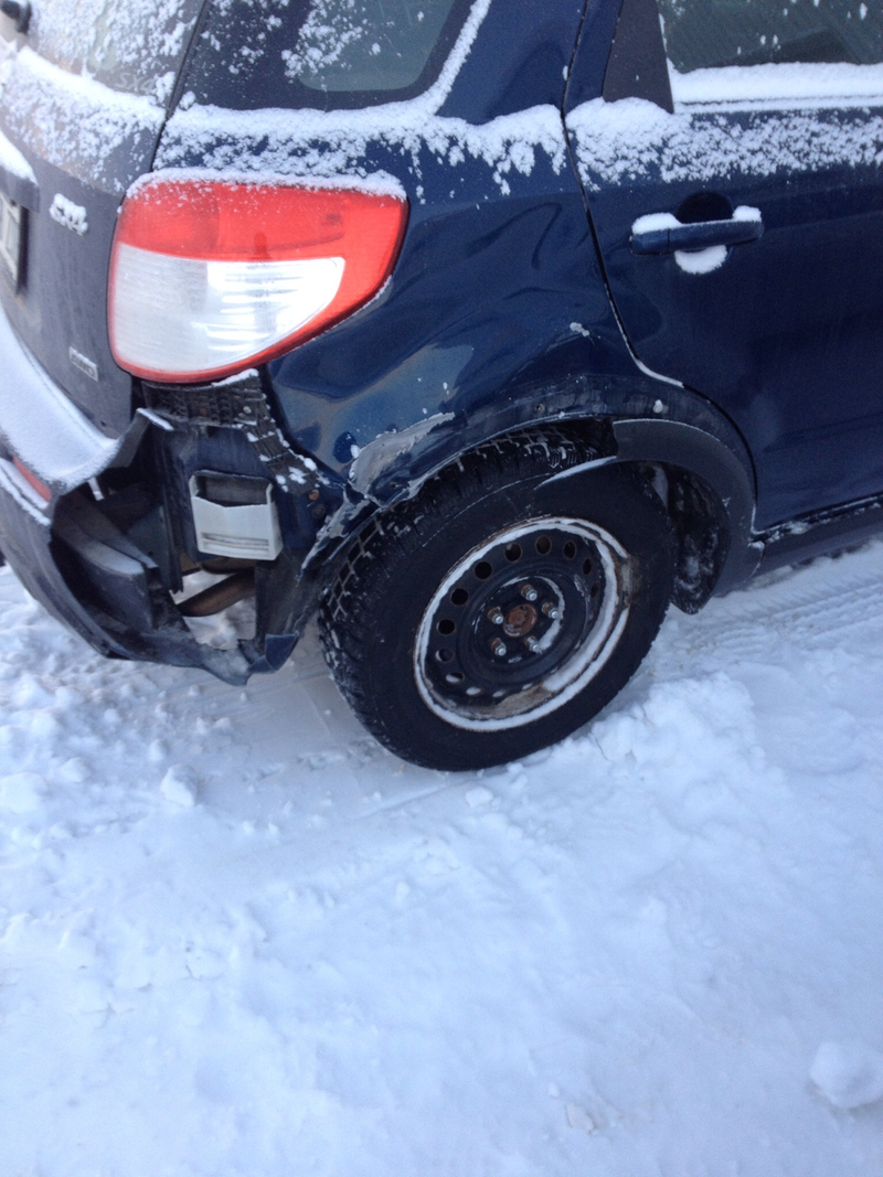 Illustration for article titled Crashed my SX4 yesterday